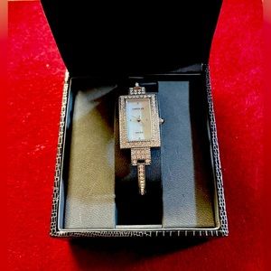 Very Rare Vintage Carolee Swiss Quartz,Pave Inspired Art Deco Bracelet Watch NWT